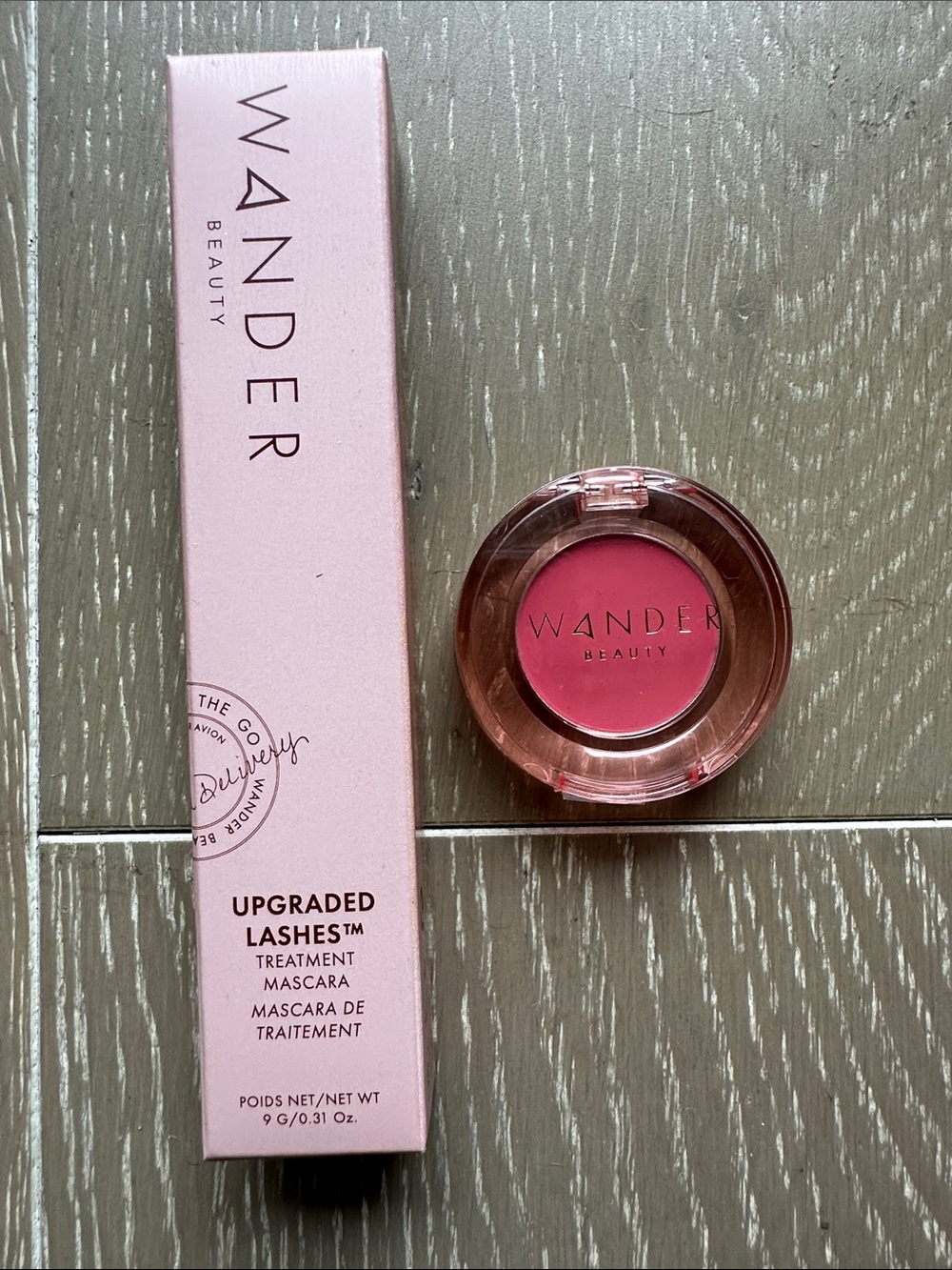Wander Beauty Upgraded Lashes Treatment Mascara and Double Date Lip and cheek